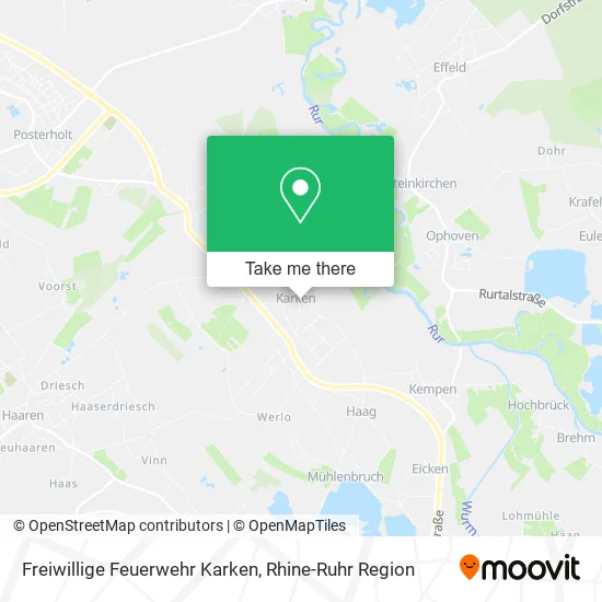 Карта Freiwillige Feuerwehr Karken