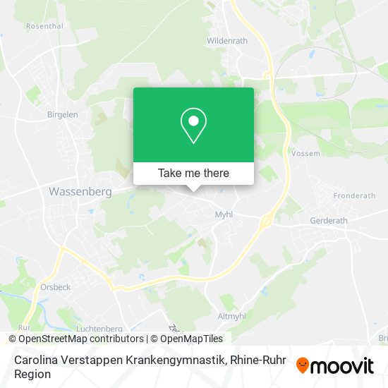 Carolina Verstappen Krankengymnastik map