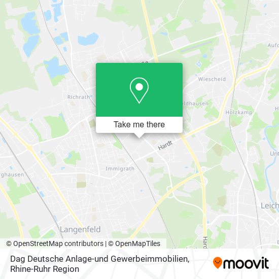 Dag Deutsche Anlage-und Gewerbeimmobilien map