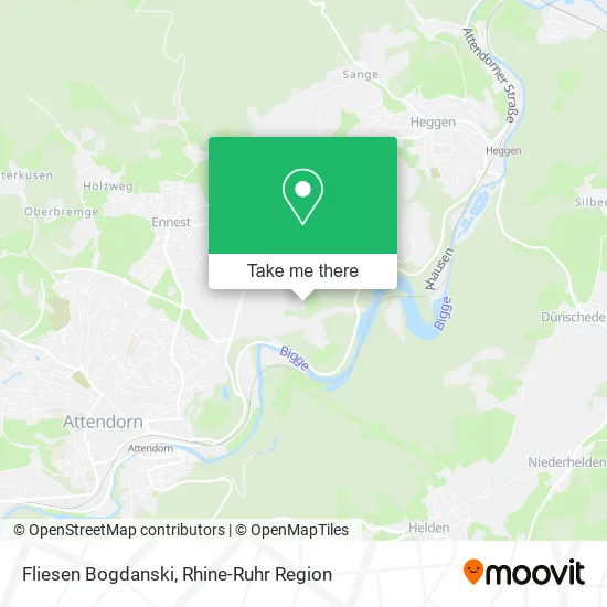 Fliesen Bogdanski map