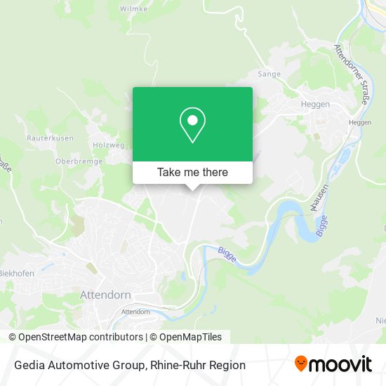 Gedia Automotive Group map
