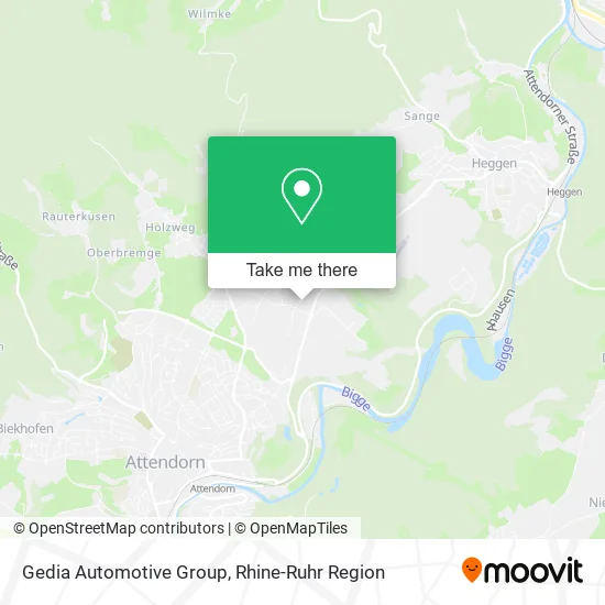 Карта Gedia Automotive Group