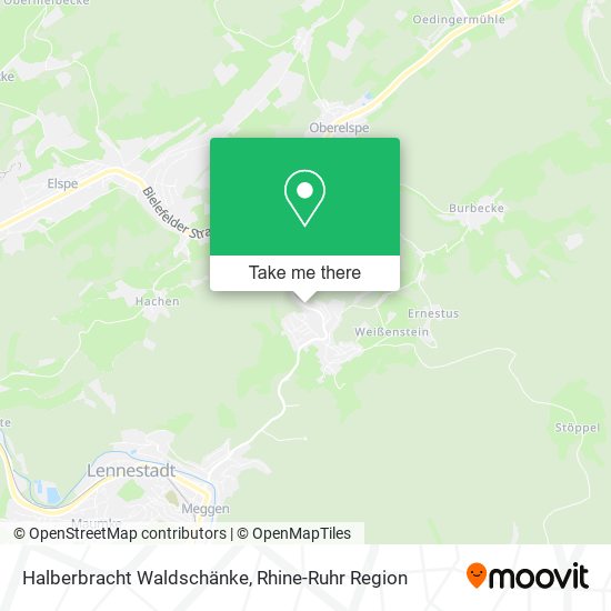 Halberbracht Waldschänke map
