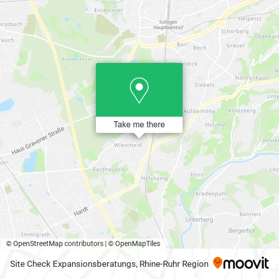 Карта Site Check Expansionsberatungs