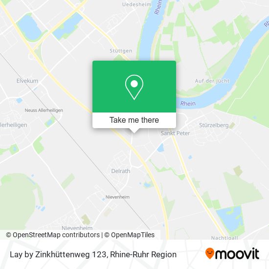 Lay by Zinkhüttenweg 123 map