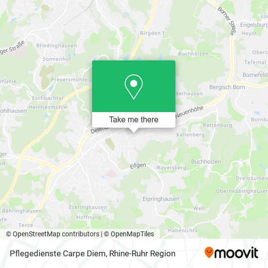 Pflegedienste Carpe Diem map