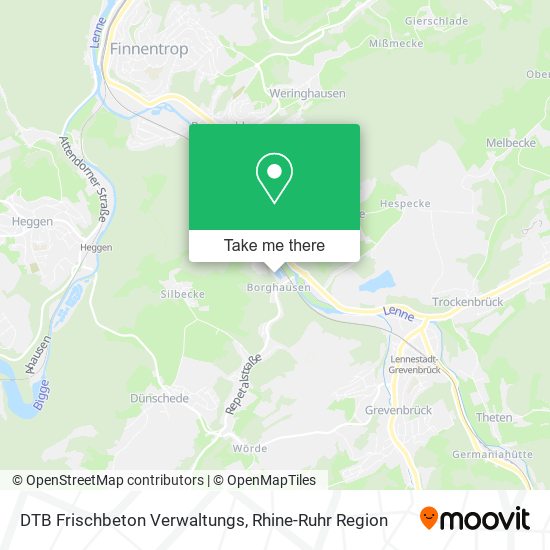 DTB Frischbeton Verwaltungs map