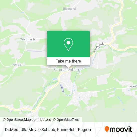 Dr.Med. Ulla Meyer-Schaub map