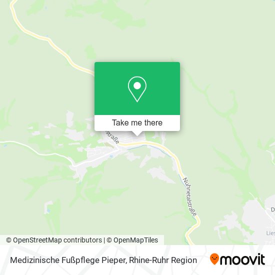 Medizinische Fußpflege Pieper map