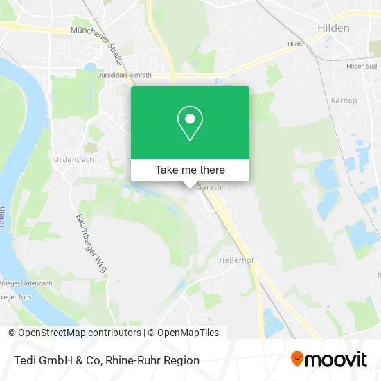 Карта Tedi GmbH & Co