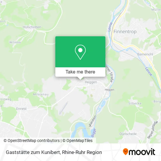 Карта Gaststätte zum Kunibert