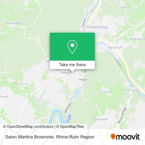 Salon Martina Broemme map