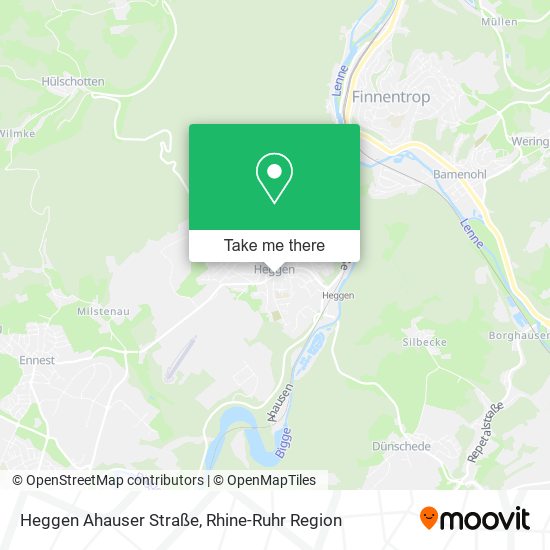 Heggen Ahauser Straße map