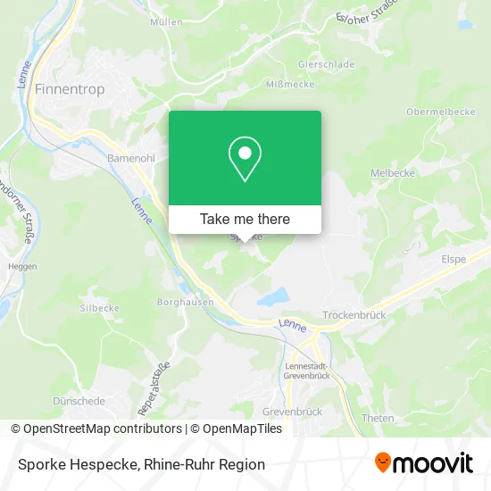 Карта Sporke Hespecke