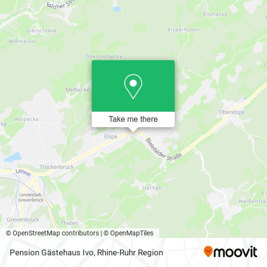 Pension Gästehaus Ivo map