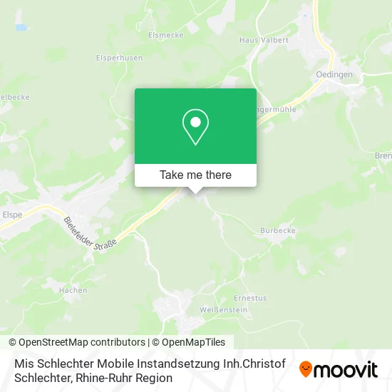 Карта Mis Schlechter Mobile Instandsetzung Inh.Christof Schlechter