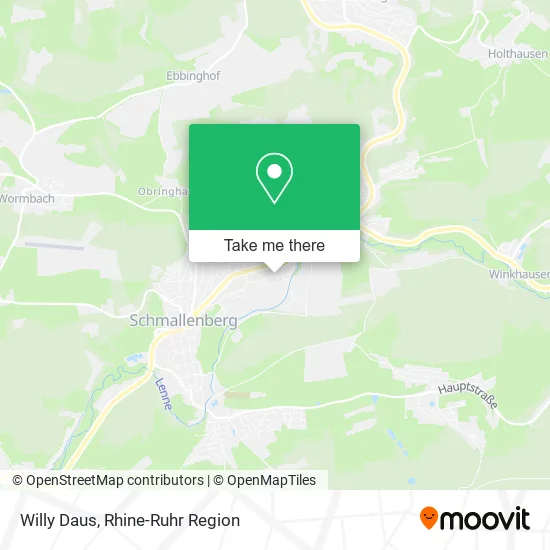 Карта Willy Daus