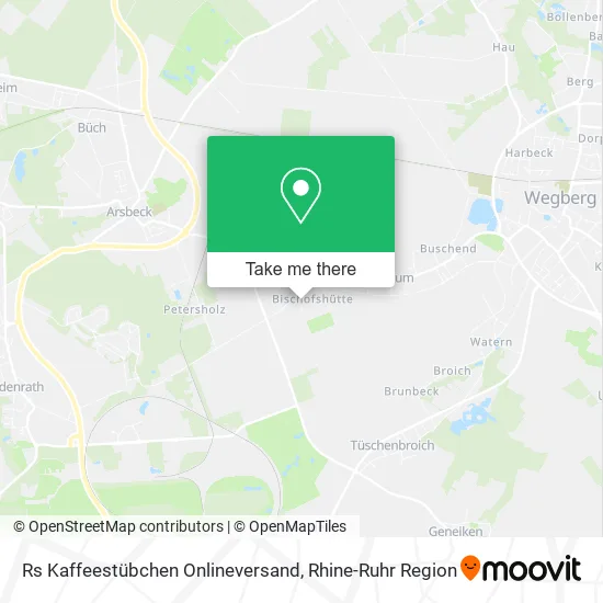 Карта Rs Kaffeestübchen Onlineversand