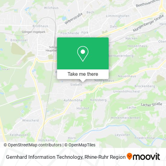 Gernhard Information Technology map