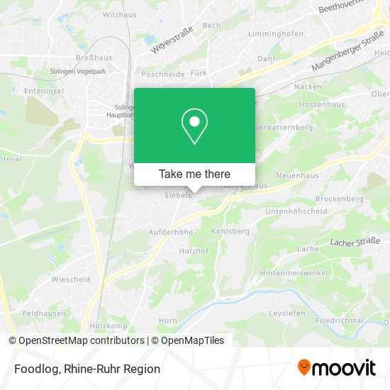 Foodlog map