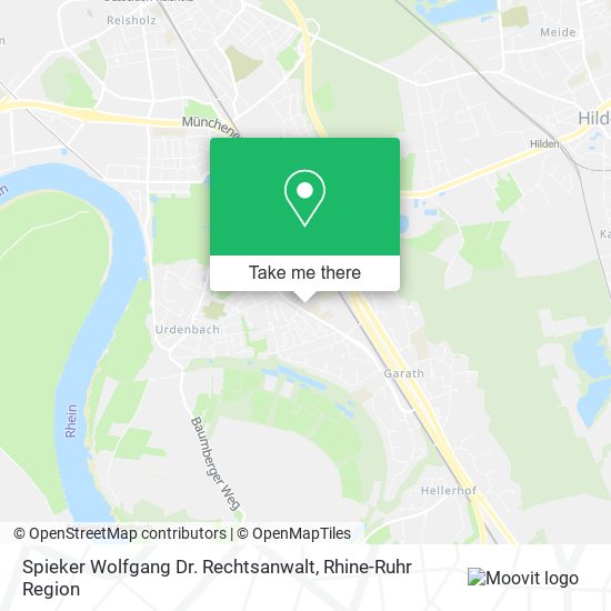 Spieker Wolfgang Dr. Rechtsanwalt map