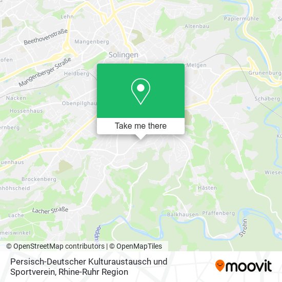 Persisch-Deutscher Kulturaustausch und Sportverein map