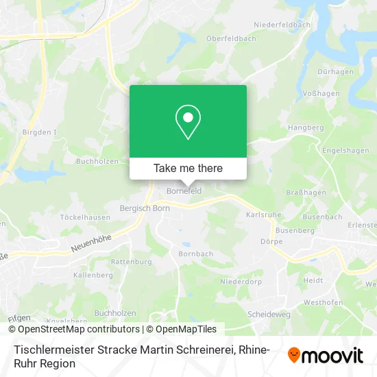 Карта Tischlermeister Stracke Martin Schreinerei