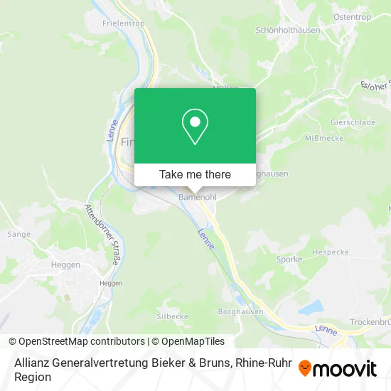 Карта Allianz Generalvertretung Bieker & Bruns
