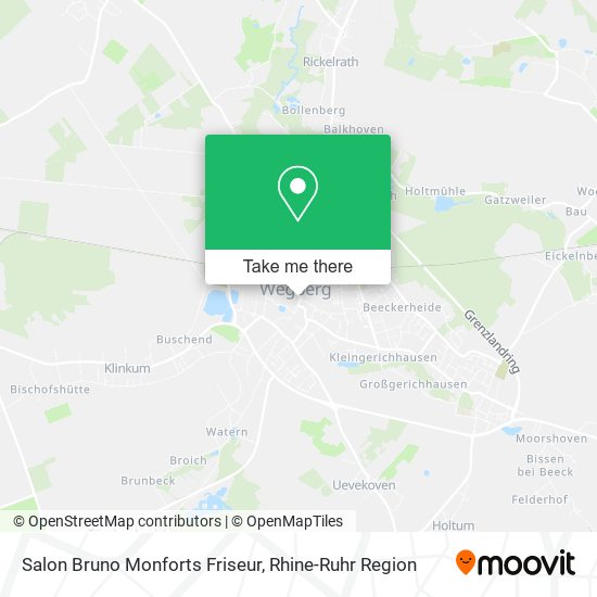 Salon Bruno Monforts Friseur map