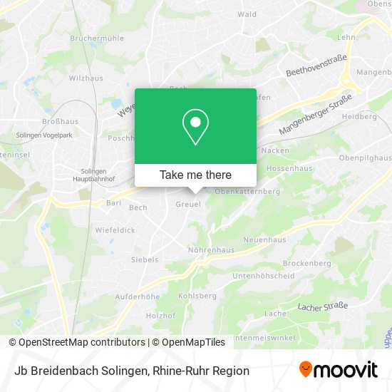Jb Breidenbach Solingen map