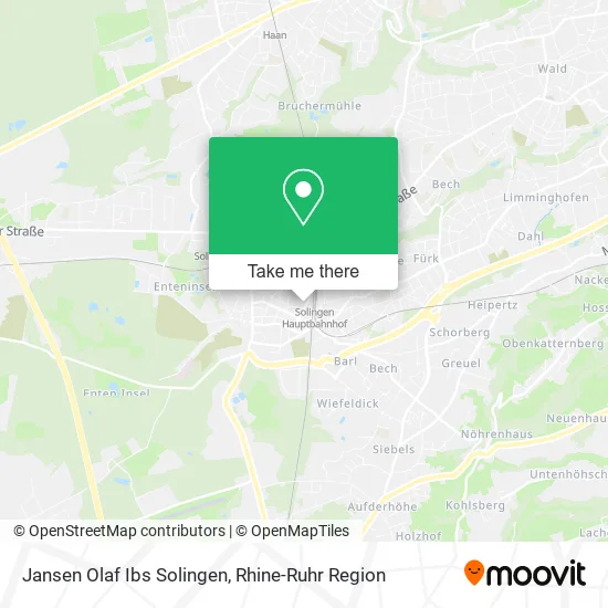 Карта Jansen Olaf Ibs Solingen
