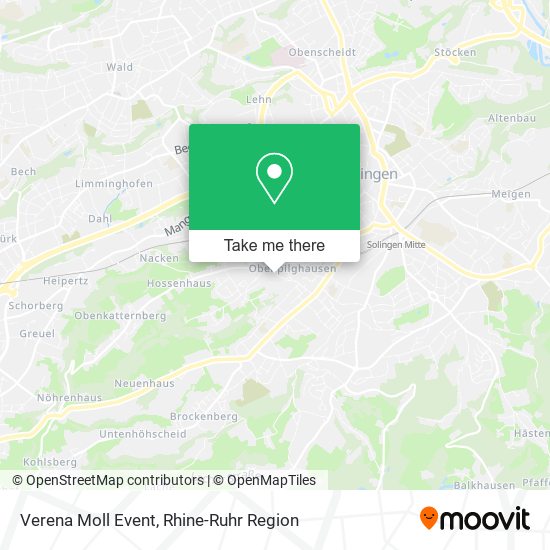 Verena Moll Event map