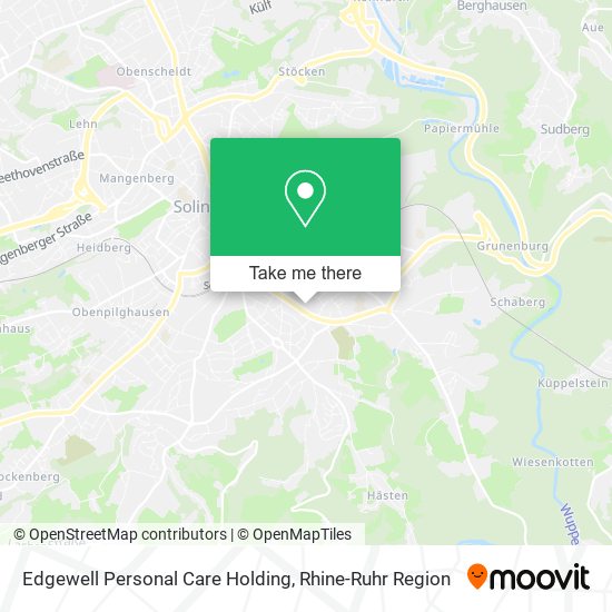 Карта Edgewell Personal Care Holding