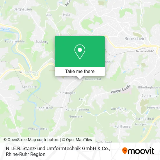 Карта N.I.E.R. Stanz- und Umformtechnik GmbH & Co.