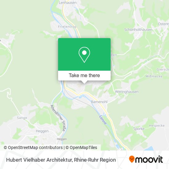 Hubert Vielhaber Architektur map