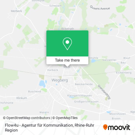 Flow4u - Agentur für Kommunikation map