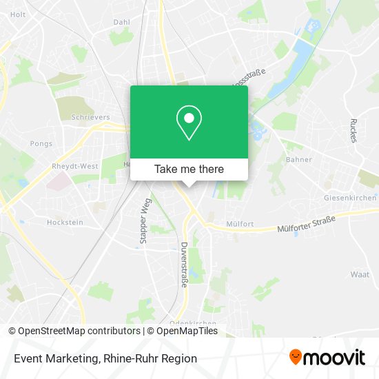 Event Marketing map