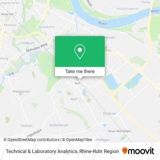 Technical & Laboratory Analytics map