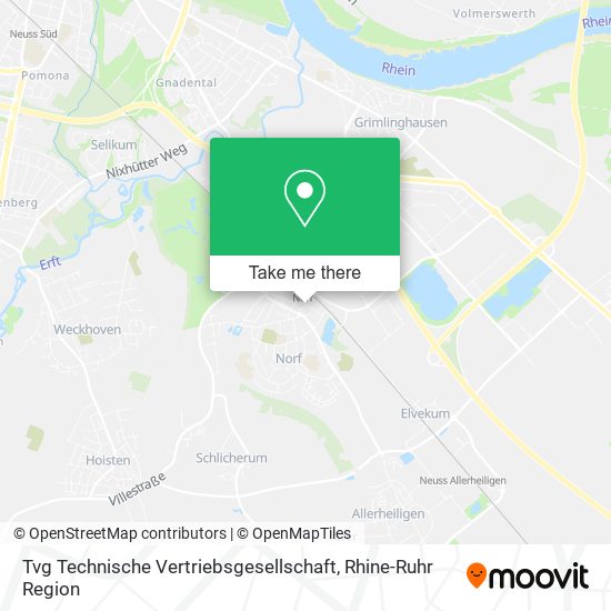 Tvg Technische Vertriebsgesellschaft map