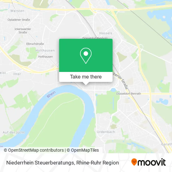 Карта Niederrhein Steuerberatungs