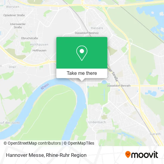 Карта Hannover Messe