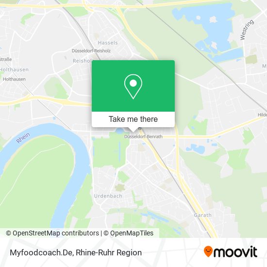 Myfoodcoach.De map