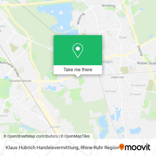 Klaus Hubrich Handelsvermittlung map