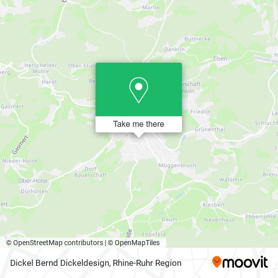 Dickel Bernd Dickeldesign map