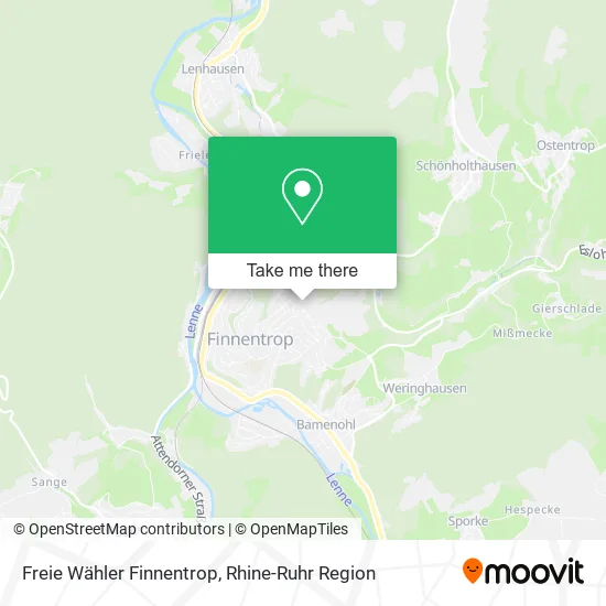Карта Freie Wähler Finnentrop