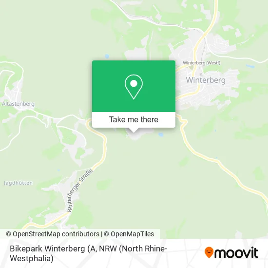 Карта Bikepark Winterberg