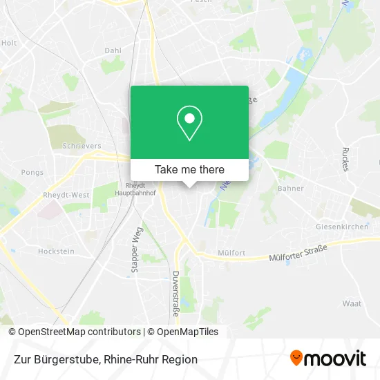Карта Zur Bürgerstube