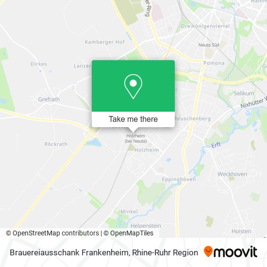Brauereiausschank Frankenheim map