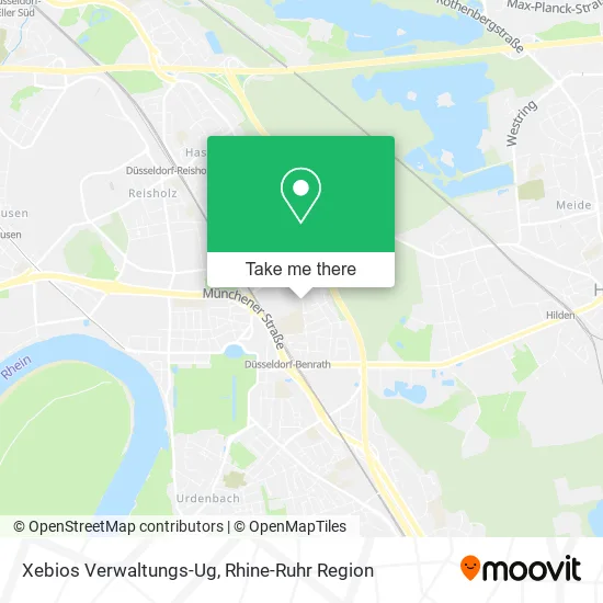 Карта Xebios Verwaltungs-Ug