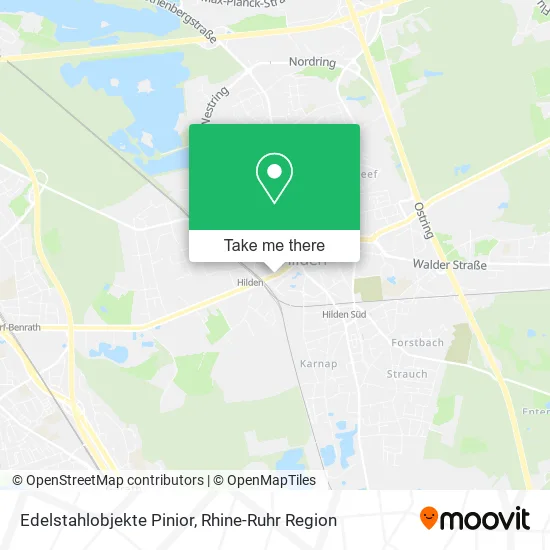 Карта Edelstahlobjekte Pinior